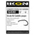 IKON G430 BARBLESS GRUB & CADDIS PUPA HOOK