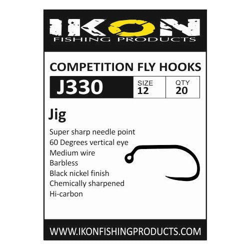 IKON J330 BARBLESS JIG HOOK